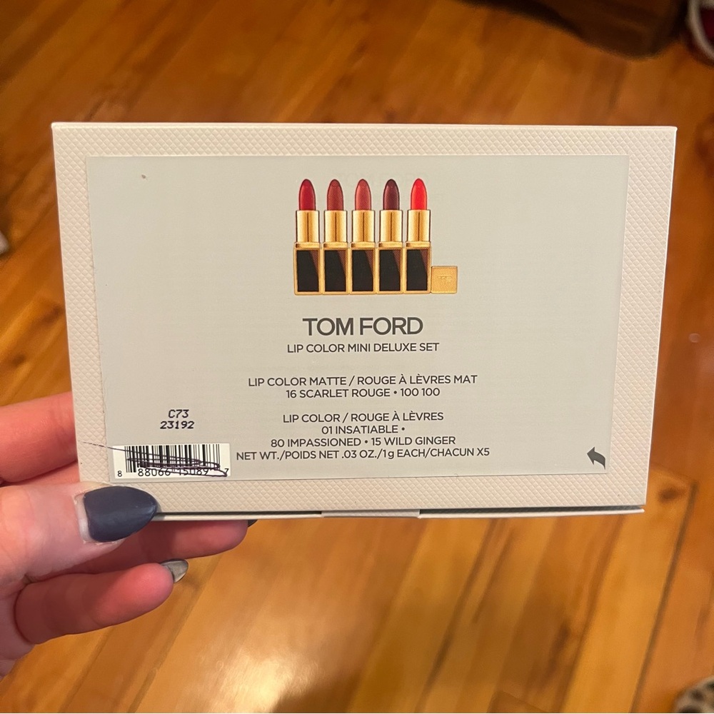 Tom Ford lip color mini deluxe set